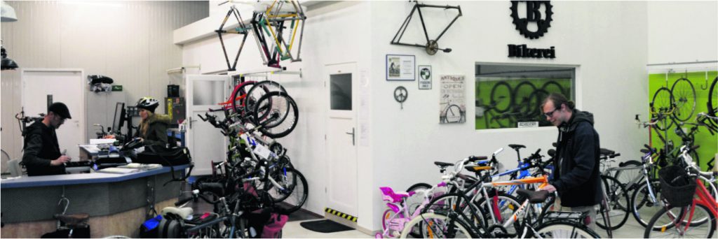 Bikerei: Fahrrad Schrauberei mit Großstadtflair Die Monatliche Bikerei: Fahrrad Schrauberei mit Großstadtflair Die Monatliche